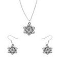 Flower of the Month Pendant & Earring Gift Set - March/ Jonquil